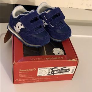 Baby saucony blue sneakers